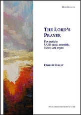 The Lord's Prayer SATB choral sheet music cover
